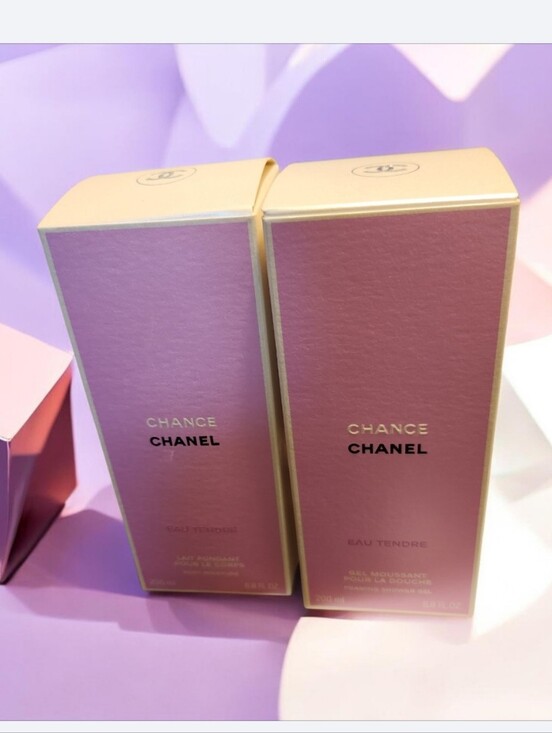 CHANEL Other - FIRM■ CHANEL Chance Eau Tendre Body Moistirizer & Foaming Shower Gel■ FIRM 《